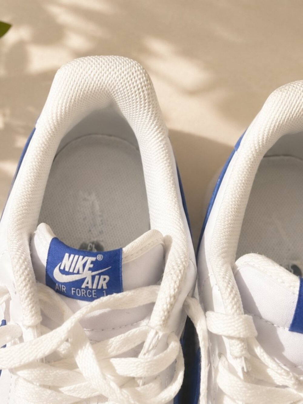 Nike Air Force 1 '07 White Game Royal FJ4146-126 Men's Size 13 w/ OG Box - Picture 5 of 9